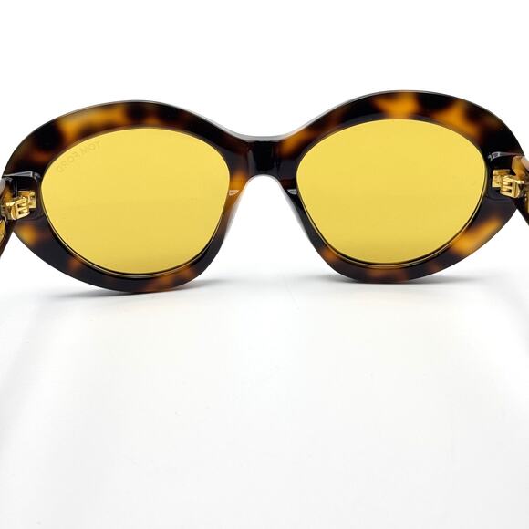 Tom Ford Sunglasses FT1328 53E Havana Oval Frame Brown Lens 55mm Icon Collection main image 7